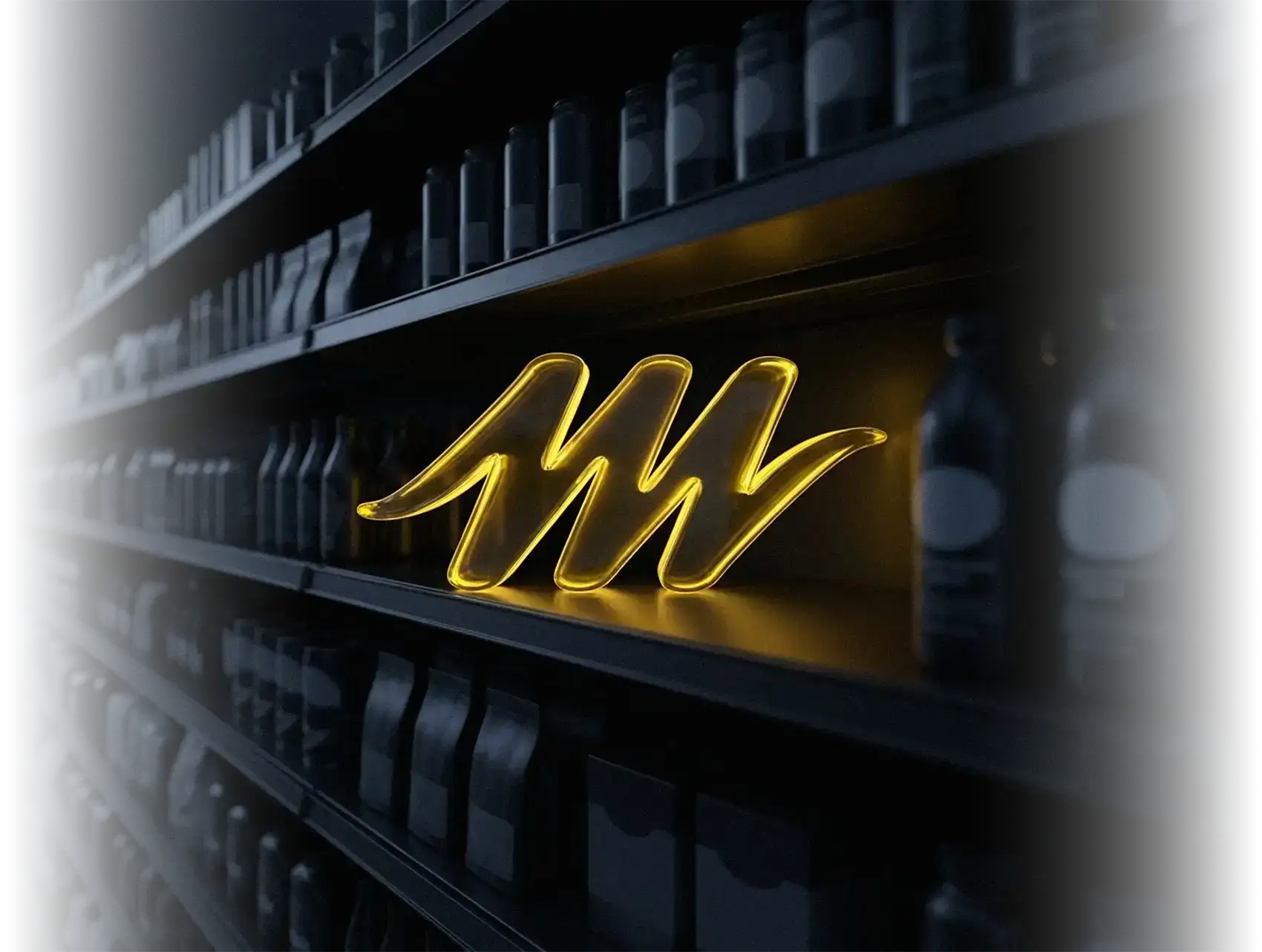 MAD Logo im Regal