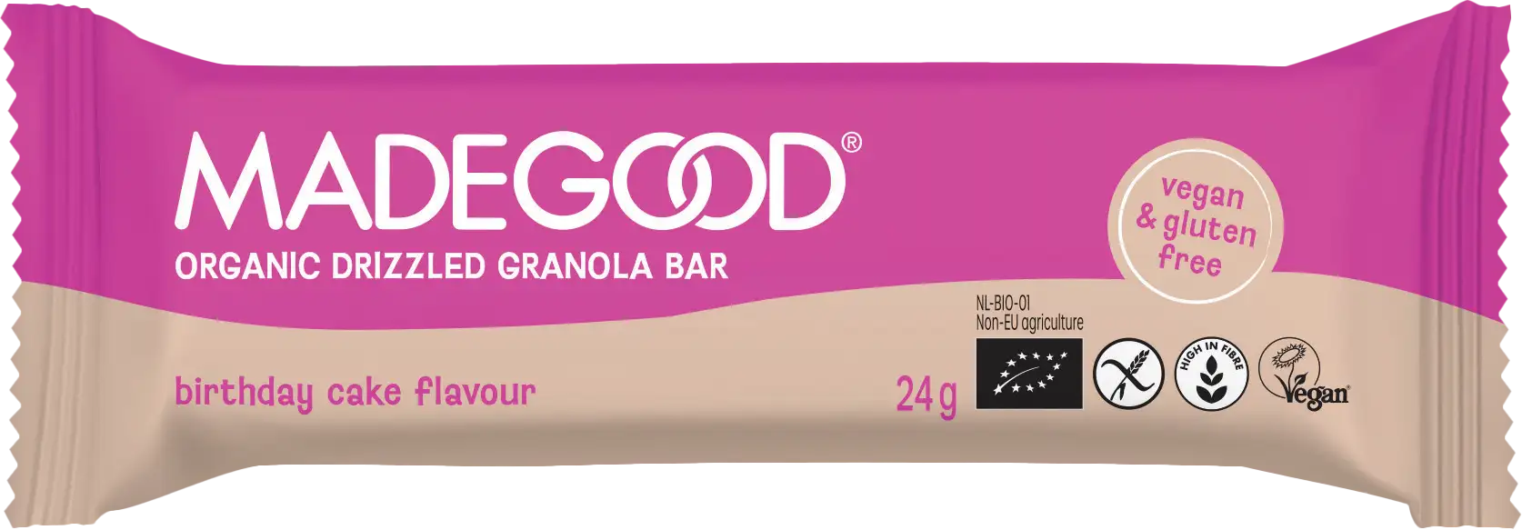 MadeGood Mornings Oat Bar