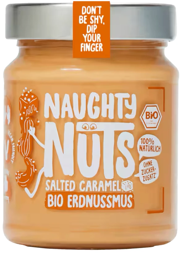 Naughty Nuts Bio Erdnussmus